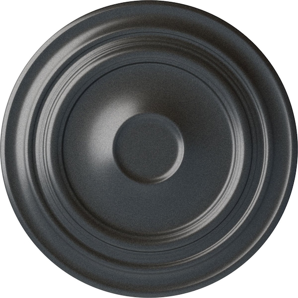Ekena Millwork Giana Ceiling Medallion (Fits Canopies up to 7 7/8"), Hand-Painted Pewter, 32 5/8"OD x 1 1/2"P CM32GIPES - main